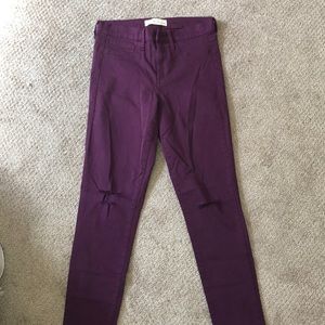 Plum Colored Jeans